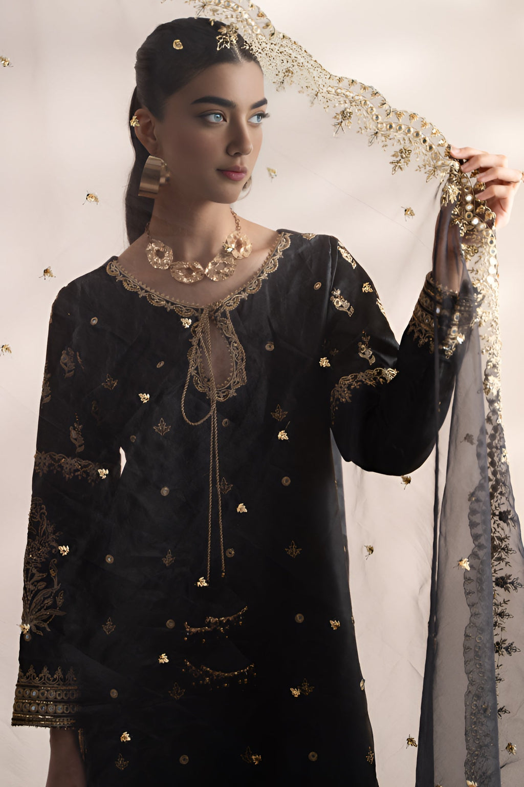 Charizma | Festive Pret | STM23-02 Black