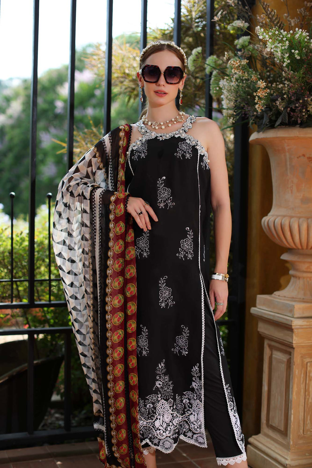 Noor by Saadia Asad | Eid Luxe Printkari 24 | D6 - House Of Anaya