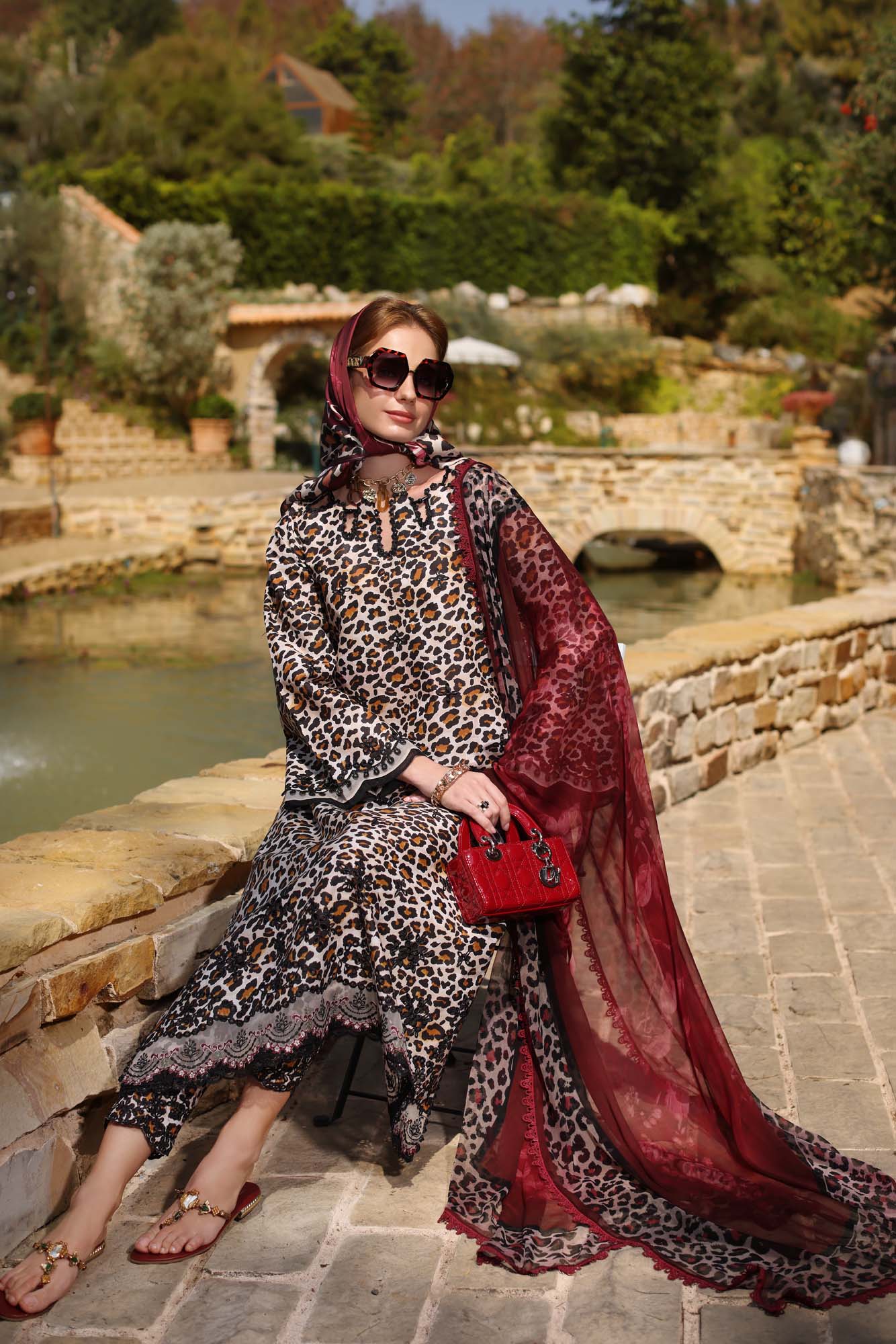 Noor by Saadia Asad | Luxe Chikankari 25 | D2-B - Riwayat-e-Khas