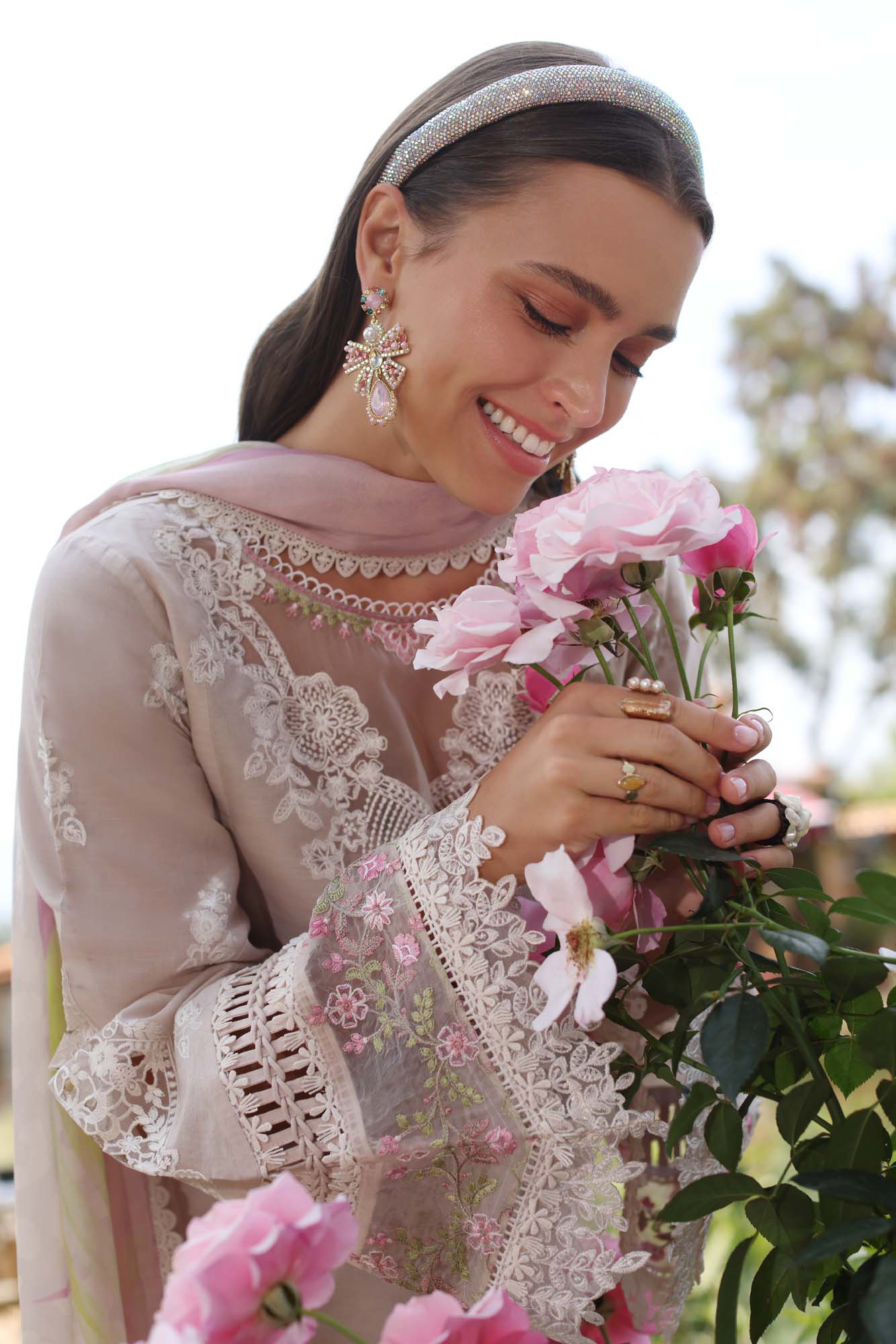 Noor by Saadia Asad | Luxe Chikankari 25 | D4-A - Riwayat-e-Khas