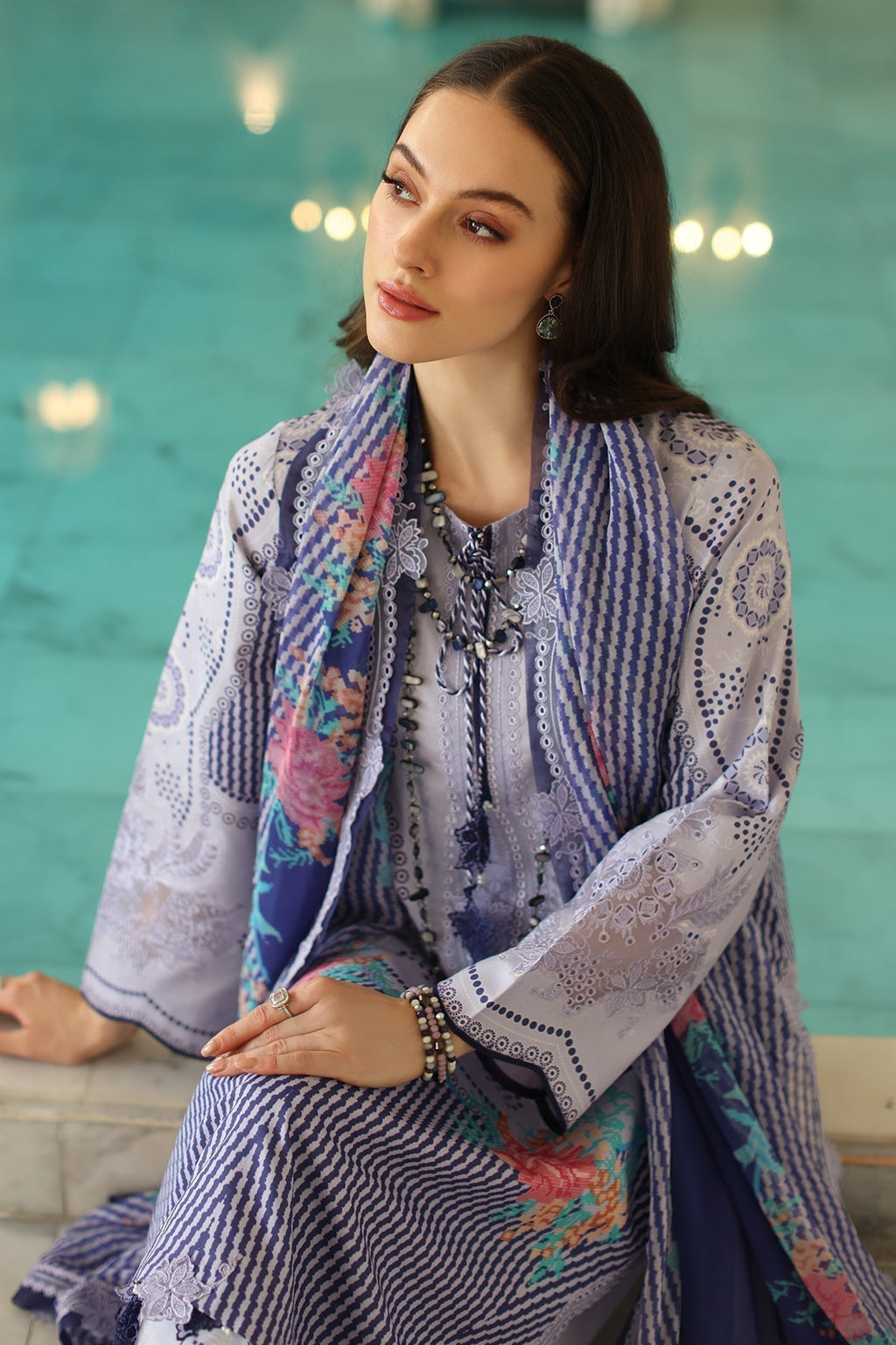 Charizma | Aniq Lawn Collection | AN5-01