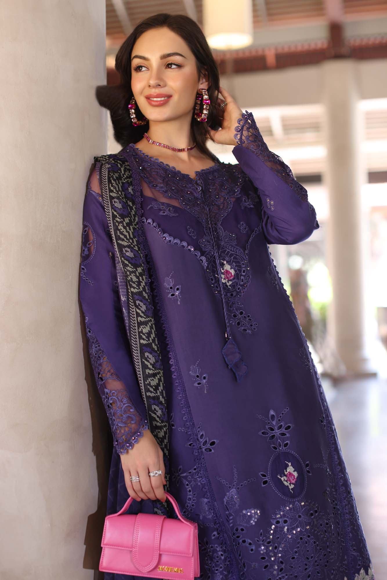 Noor by Saadia Asad | Eid Luxury Laserkari 25 | D4-B