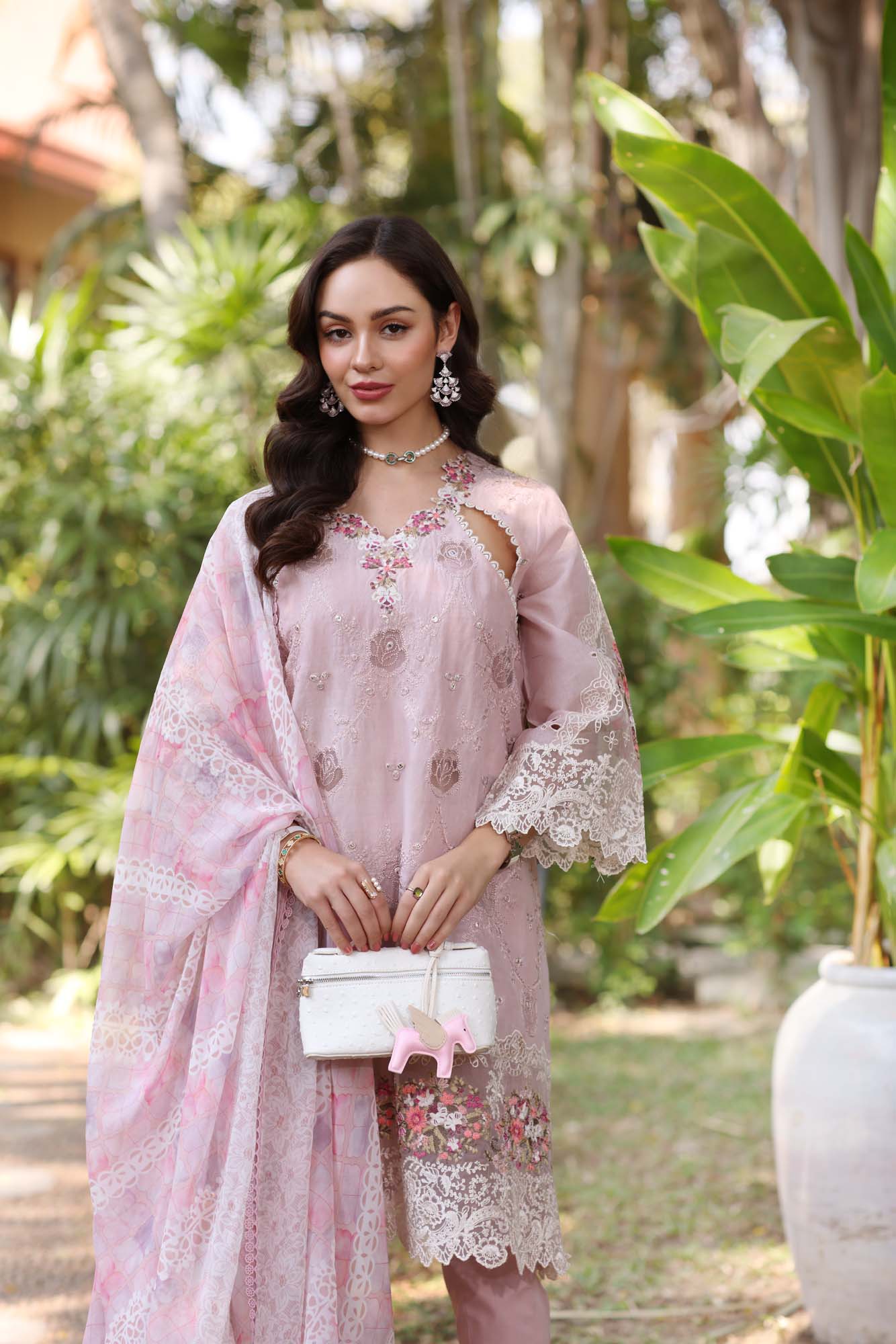 Noor by Saadia Asad | Eid Luxury Laserkari 25 | D8-A