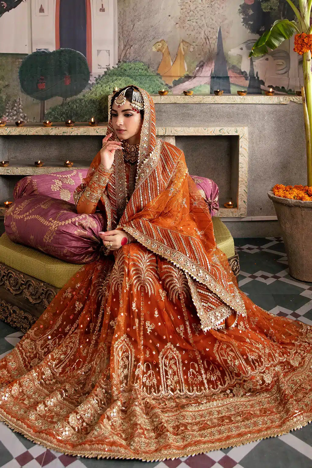 Afrozeh | Shehnai Wedding Formals 23 | Dilaab - House Of Anaya