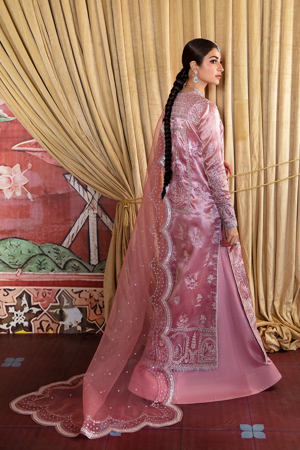 Afrozeh Shehnai Wedding Formal 3Pc Suit AFS-23-V1-10 Nirmala - Riwayat-e-khas