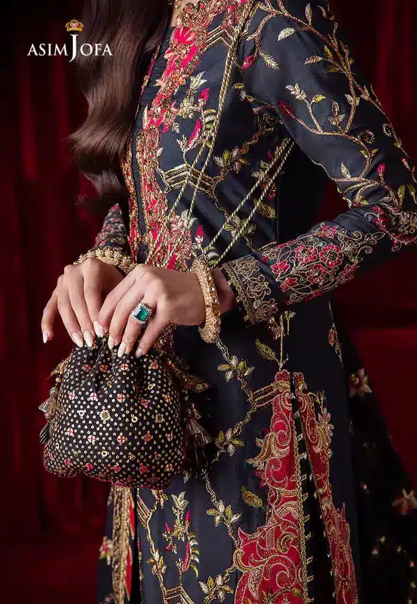 Asim Jofa | Bekhudi Luxury Chiffon 23 | AJBK-02 - House Of Anaya