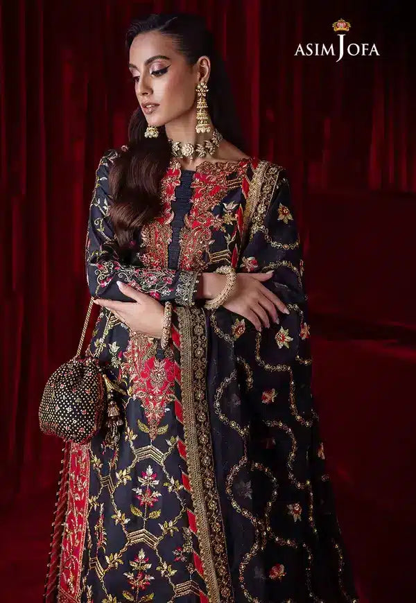 Asim Jofa | Bekhudi Luxury Chiffon 23 | AJBK-02 - House Of Anaya