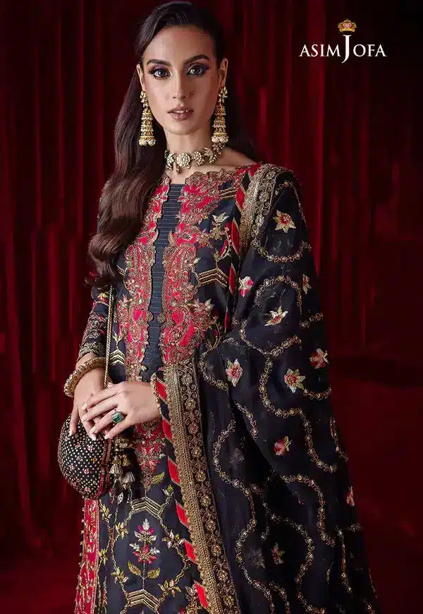 Asim Jofa | Bekhudi Luxury Chiffon 23 | AJBK-02 - House Of Anaya