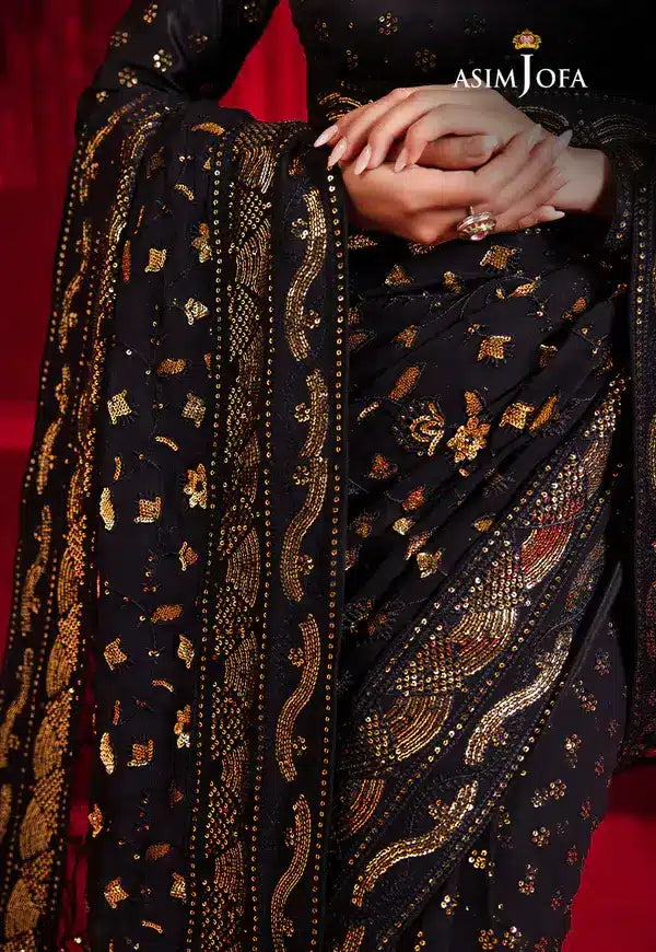 Asim Jofa | Bekhudi Luxury Chiffon 23 | AJBK-03 - House Of Anaya