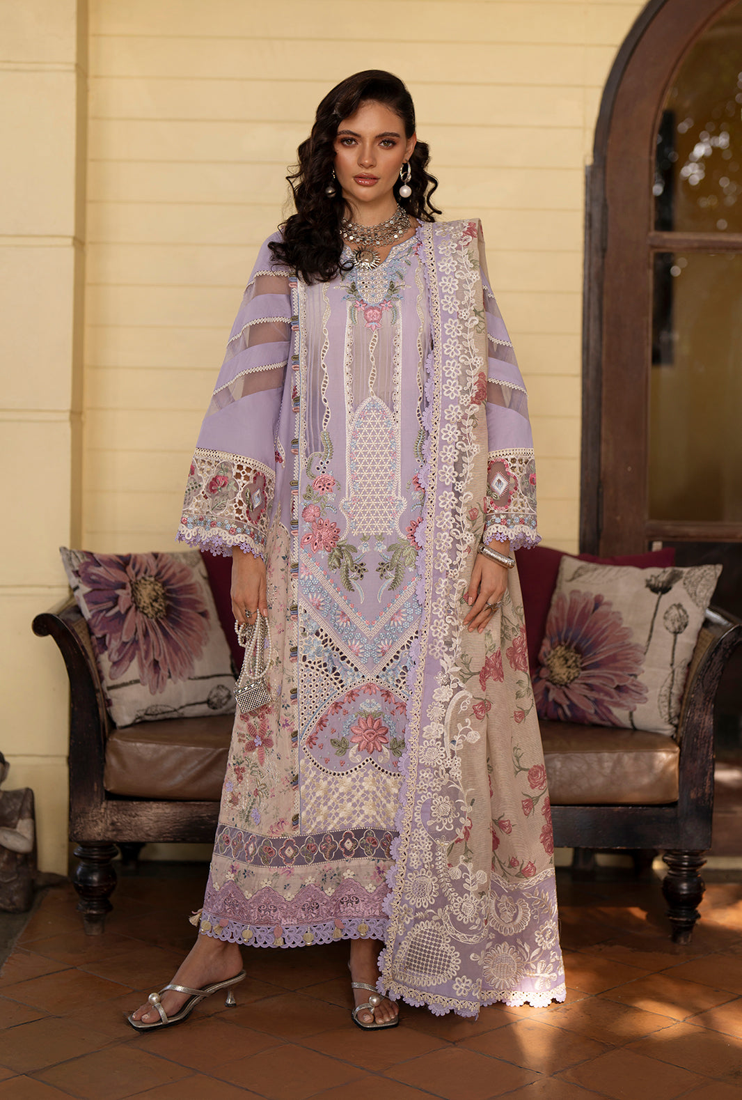 AJR Couture | Evara Luxury Lawn | Zaya