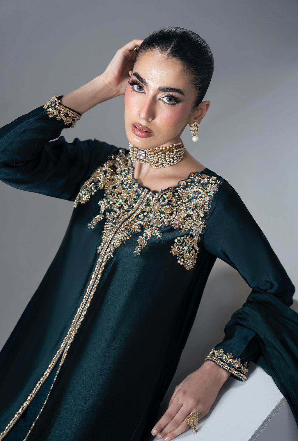 AJR Couture | AJR Symphony Pret'26 | Jade Mirage - 4