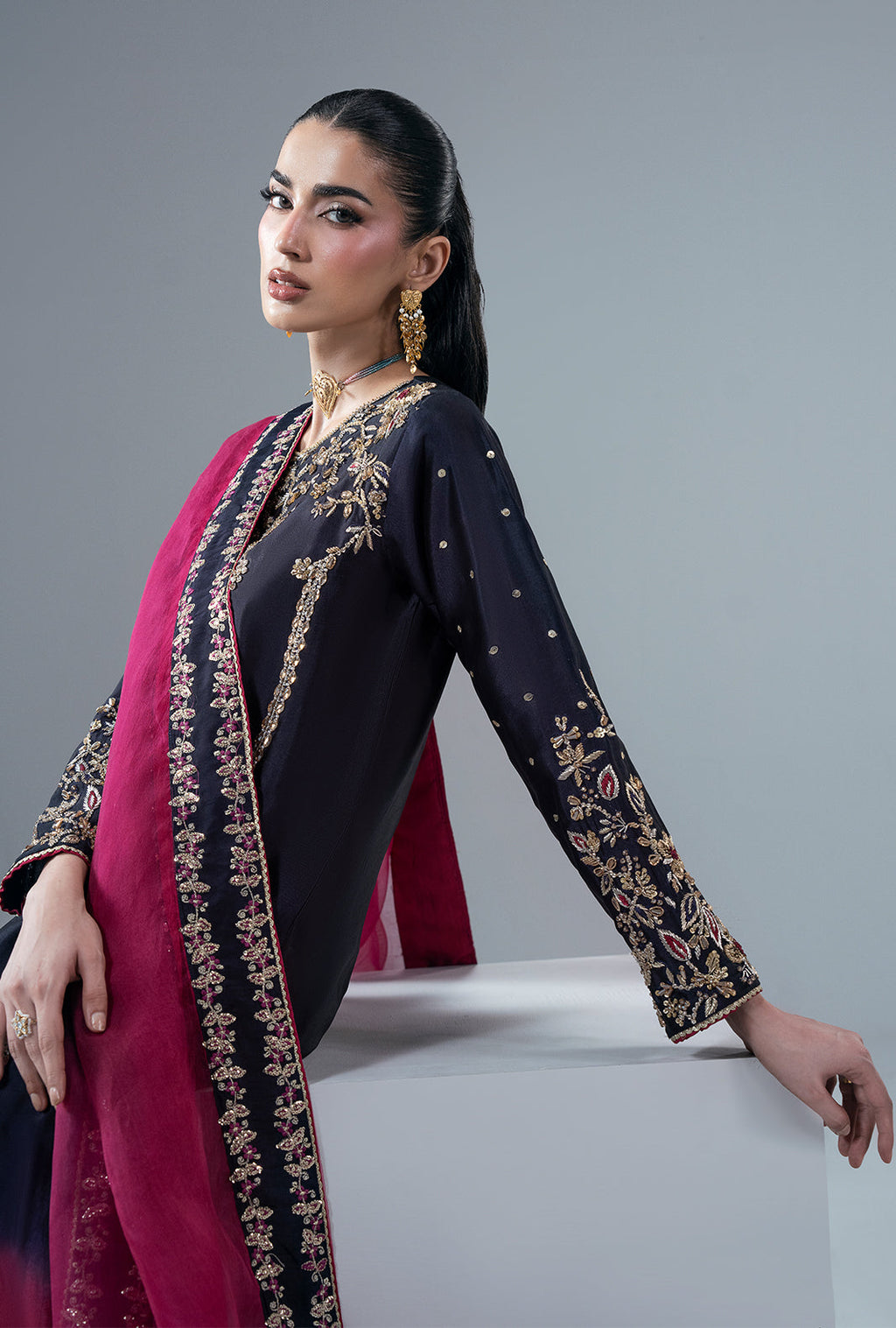 AJR Couture | AJR Symphony Pret'26 | Scarlet Ruby - 3