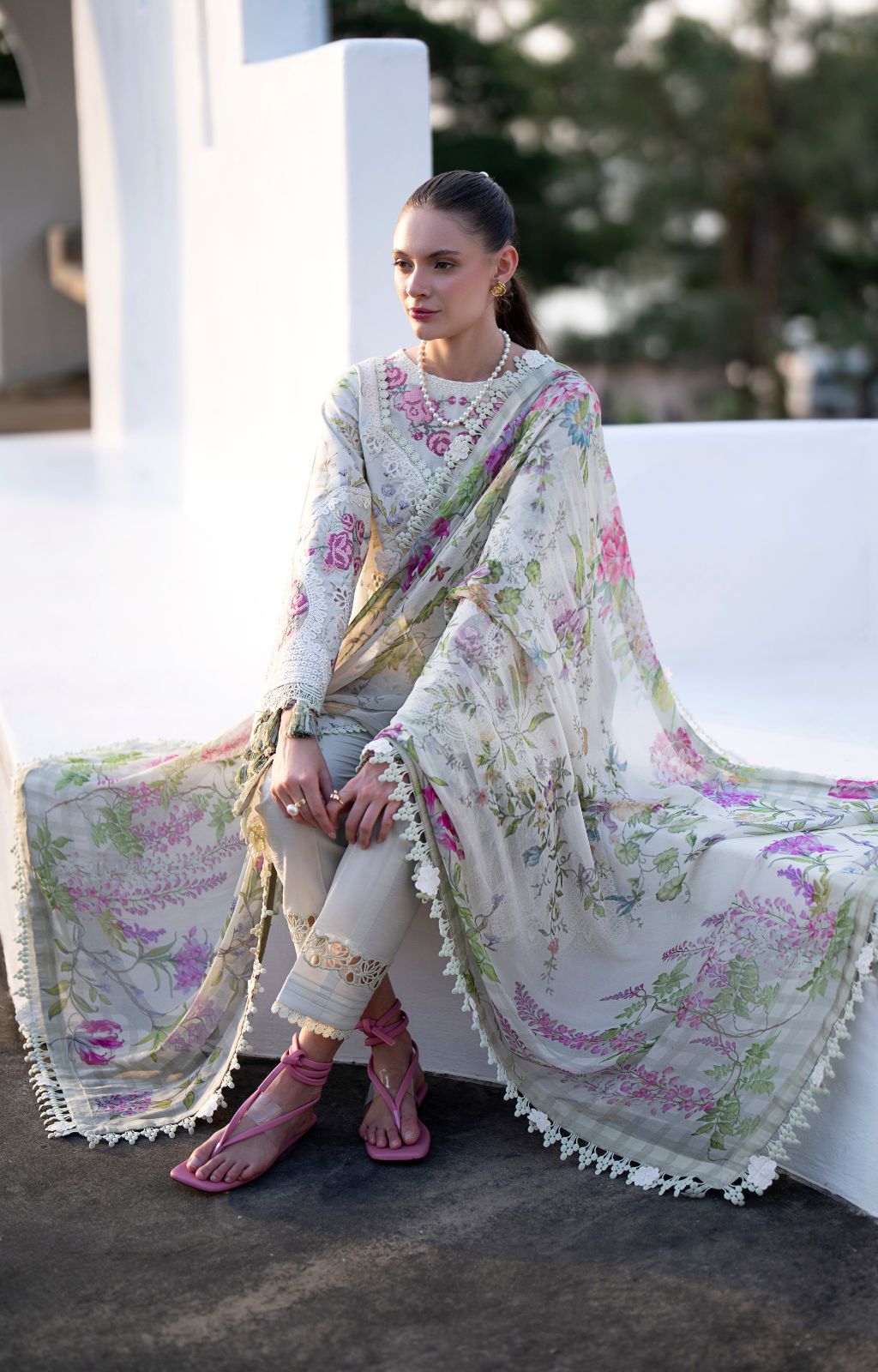 AJR Couture | Printakari Lawn 25 | Aleesia