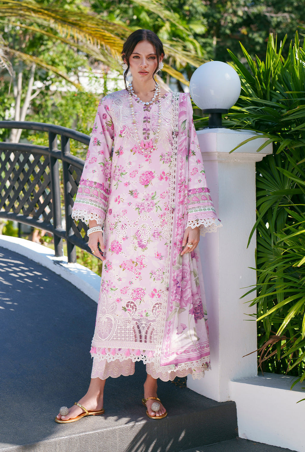 AJR Couture | Printed Chikankari 26 | Rumi