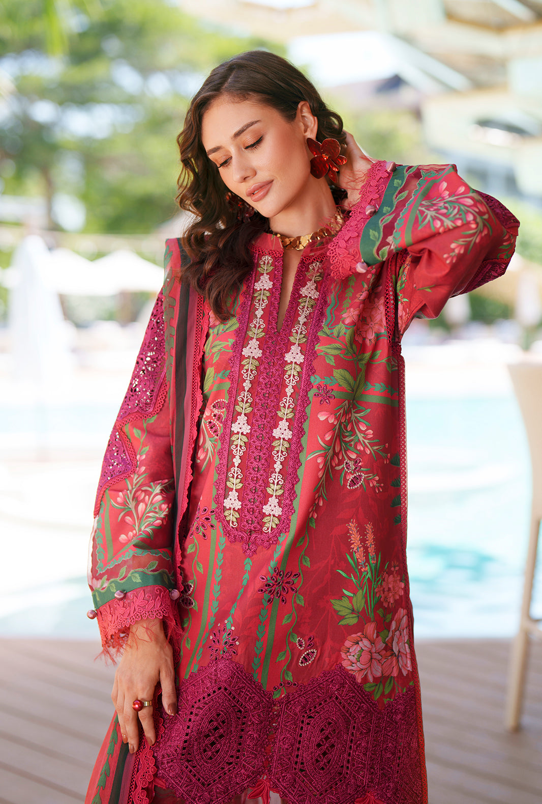 AJR Couture | Printed Chikankari 26 | Amaira