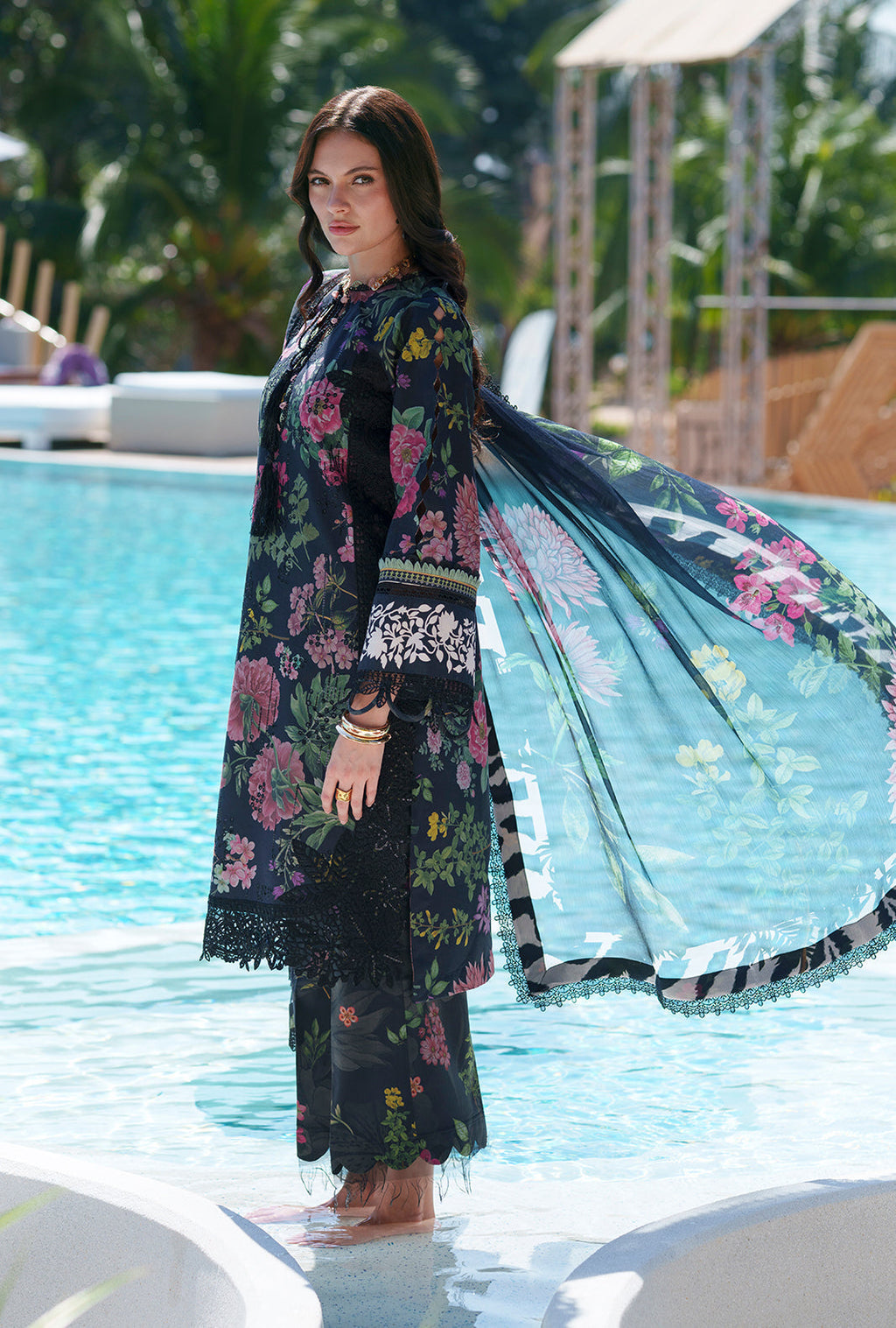 AJR Couture | Printed Chikankari 26 | Vera