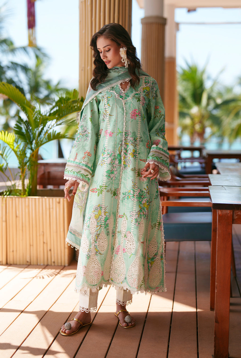 AJR Couture | Printed Chikankari 26 | Eliya