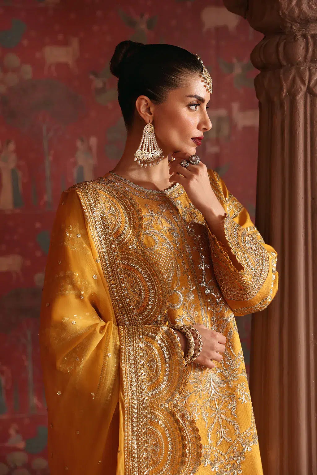 Afrozeh | Divani Silk Edit 23 | Shama - House Of Anaya