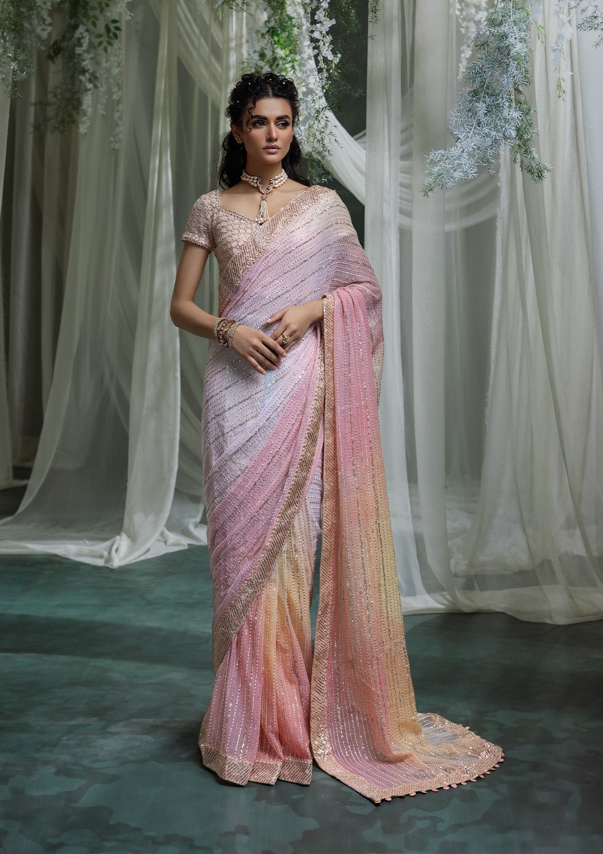 Aik Atelier | Sari Edit 2024 | SARI EDIT '24 VOL. 1 - LOOK 07 - House Of Anaya