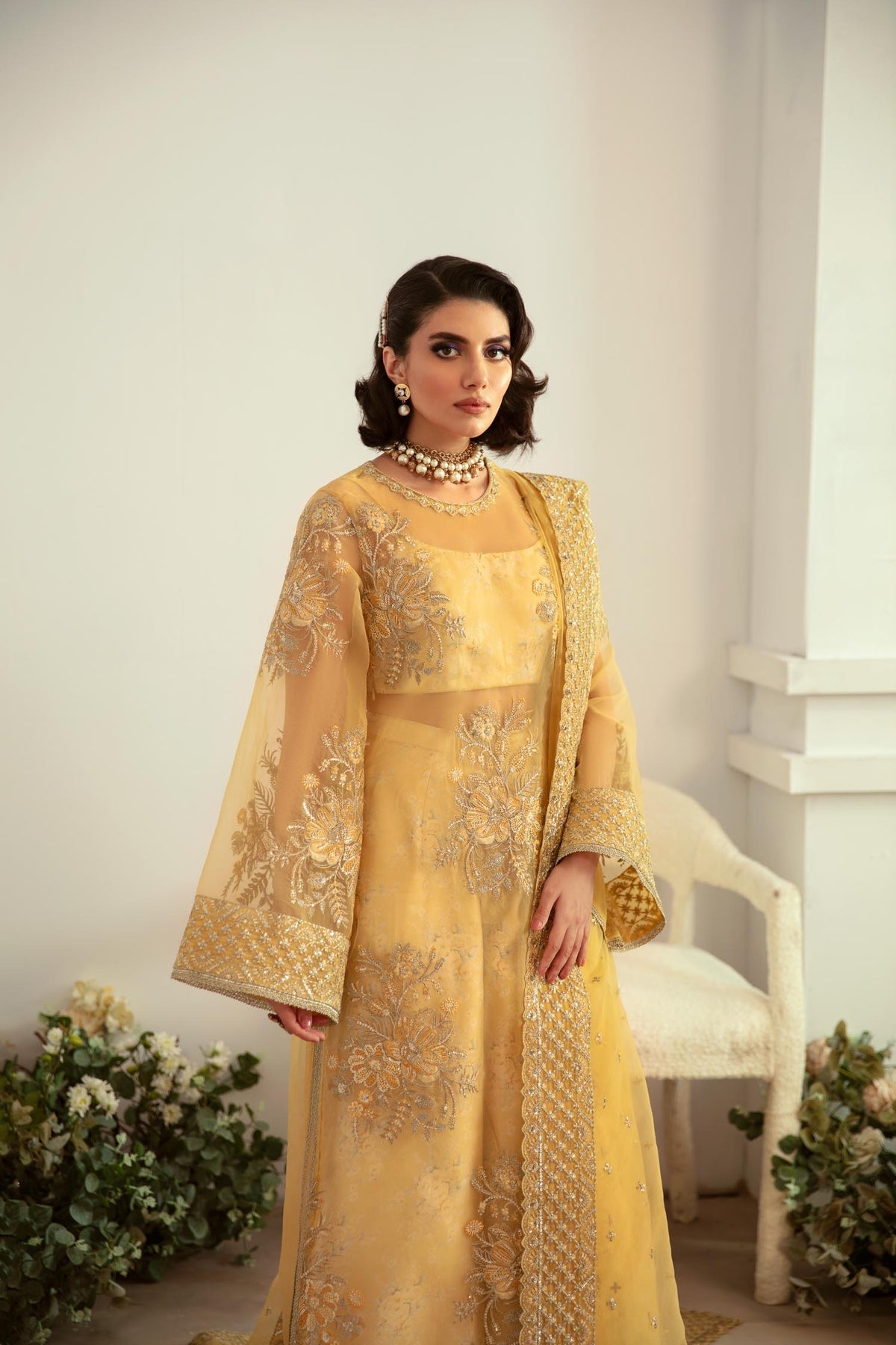 Akbar Aslam | Velora Formal Pret | Fawn