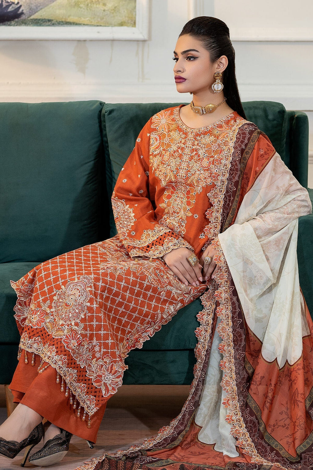 Imrozia Premium | Zebrang Silk |  SRS-13 Zevar
