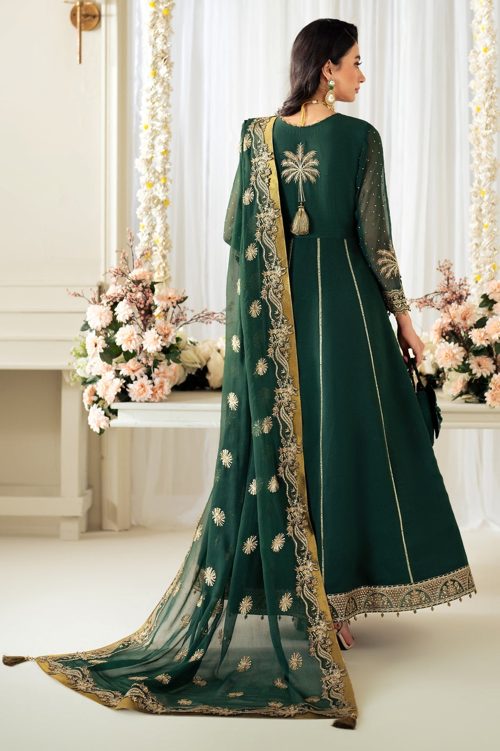 Alizeh | Selene Luxury Chiffon Collection 25 | AF-PS-8003-Citrus - Riwayat-e-Khas