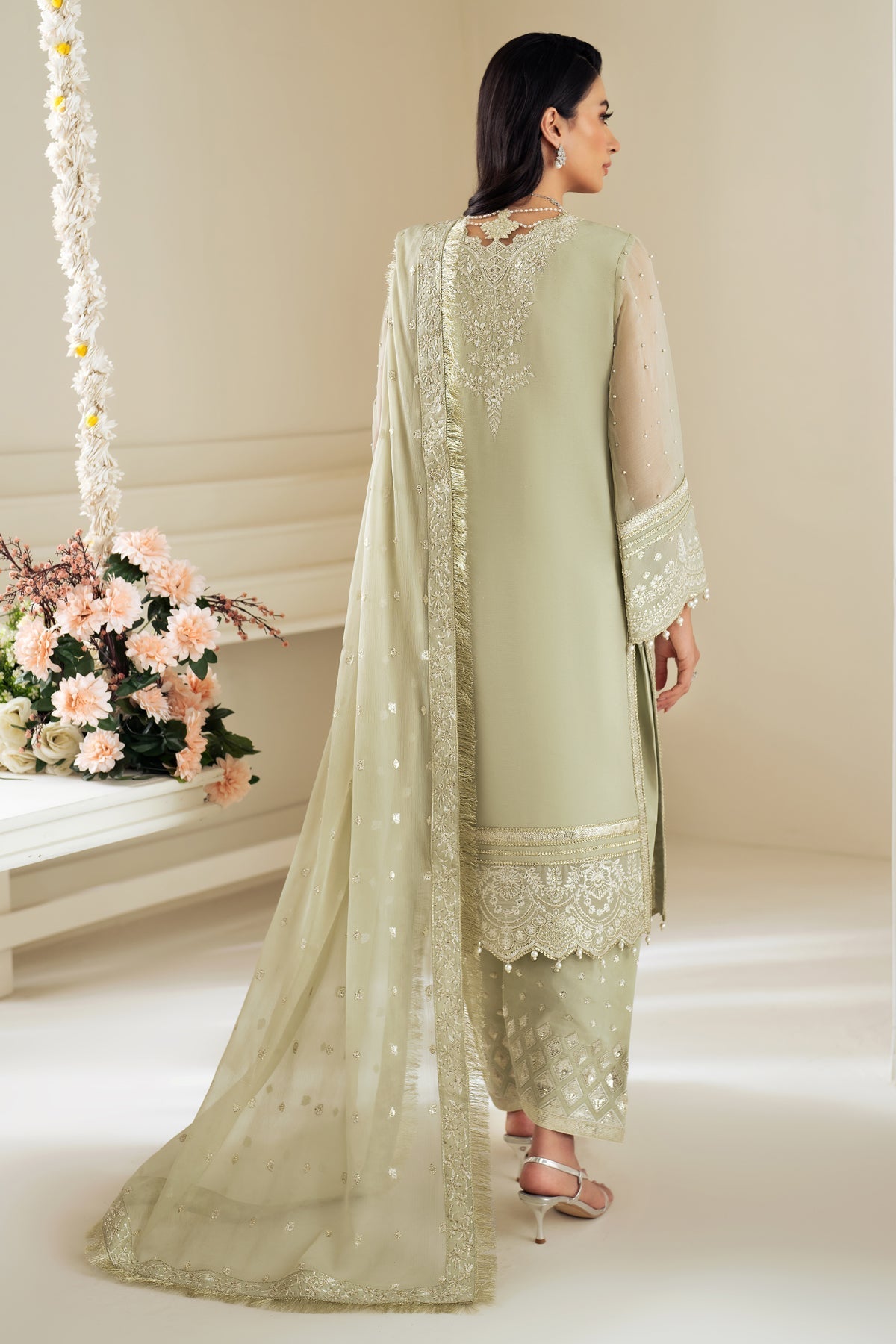 Alizeh | Selene Luxury Chiffon Collection 25 | AF-PS-8008-Neo - Riwayat-e-Khas