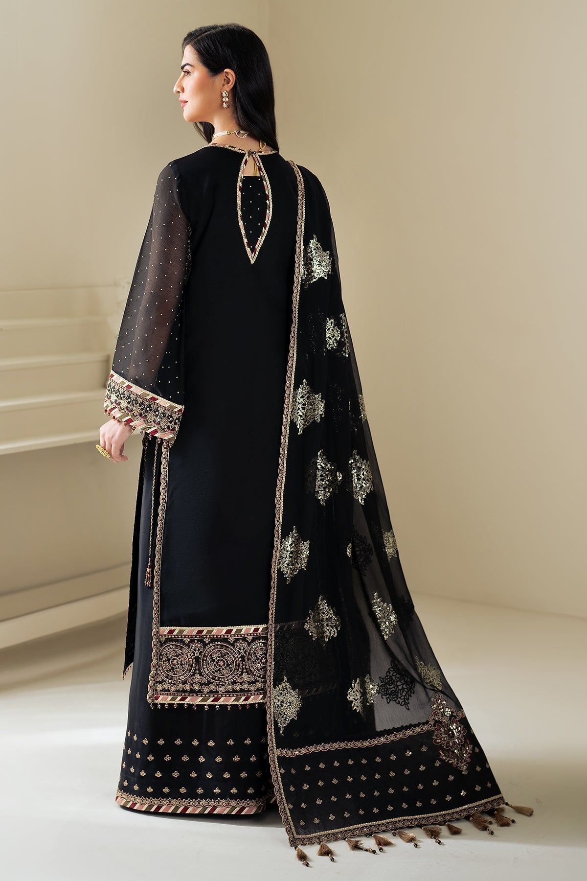 Alizeh | Selene Luxury Chiffon Collection 25 | AF-PS-8005-Alba - Riwayat-e-Khas