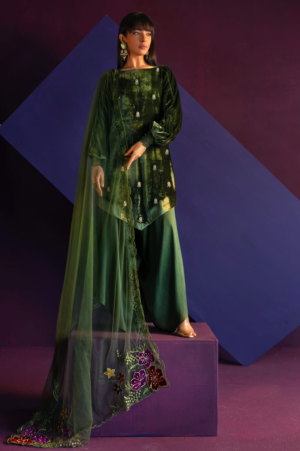 Anam Akhlaq | Festive Collection | D-40 - Riwayat-e-Khas