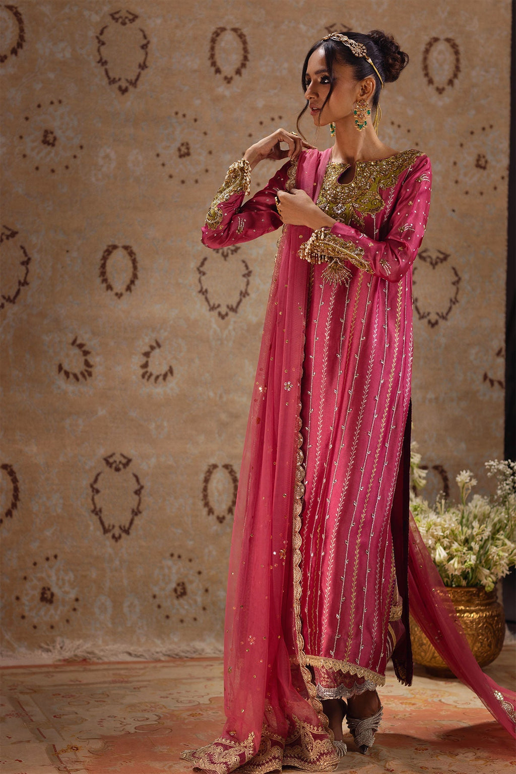 Annus Abrar | Mirha Winter Velour | Elen
