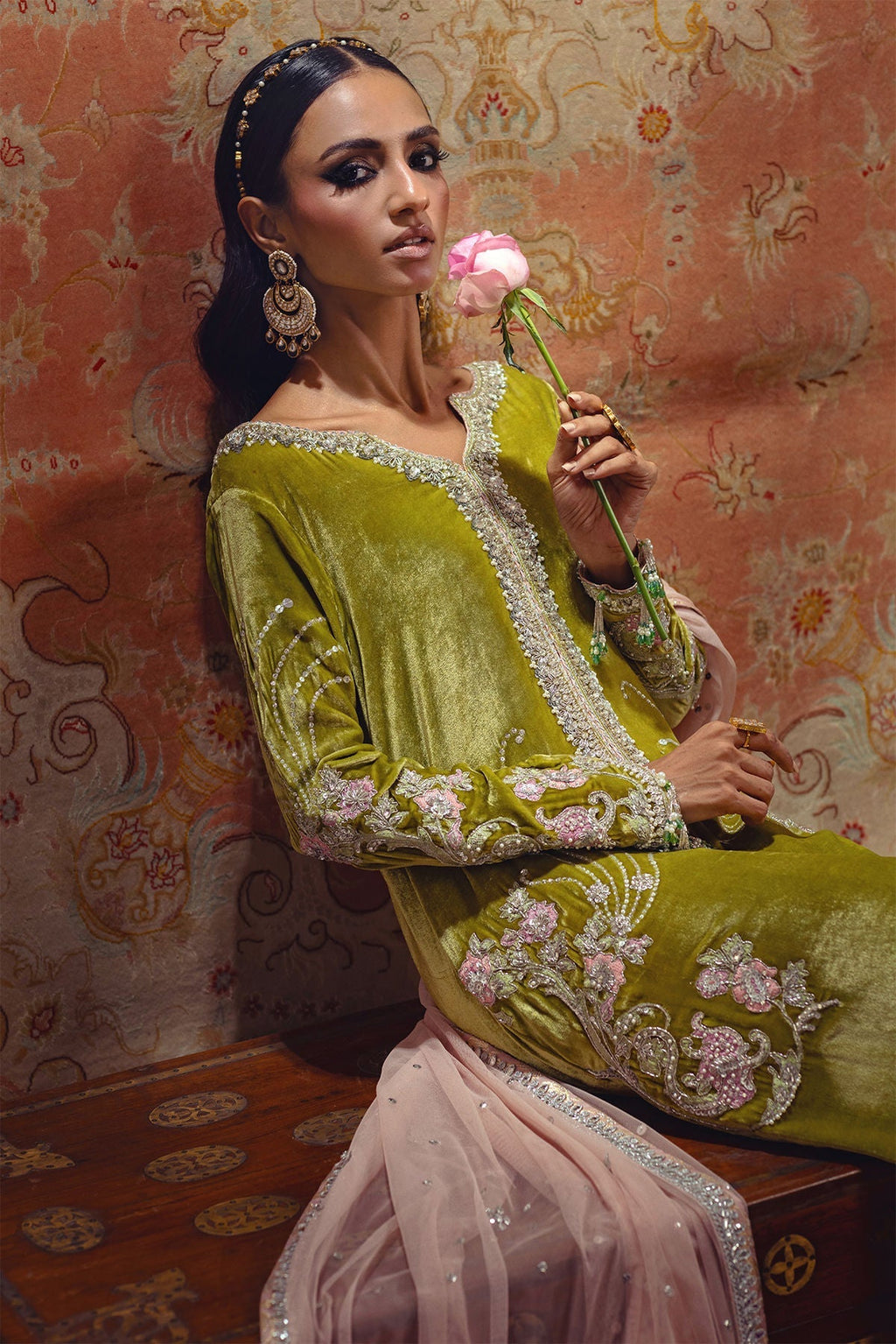Annus Abrar | Mirha Winter Velour | Aya