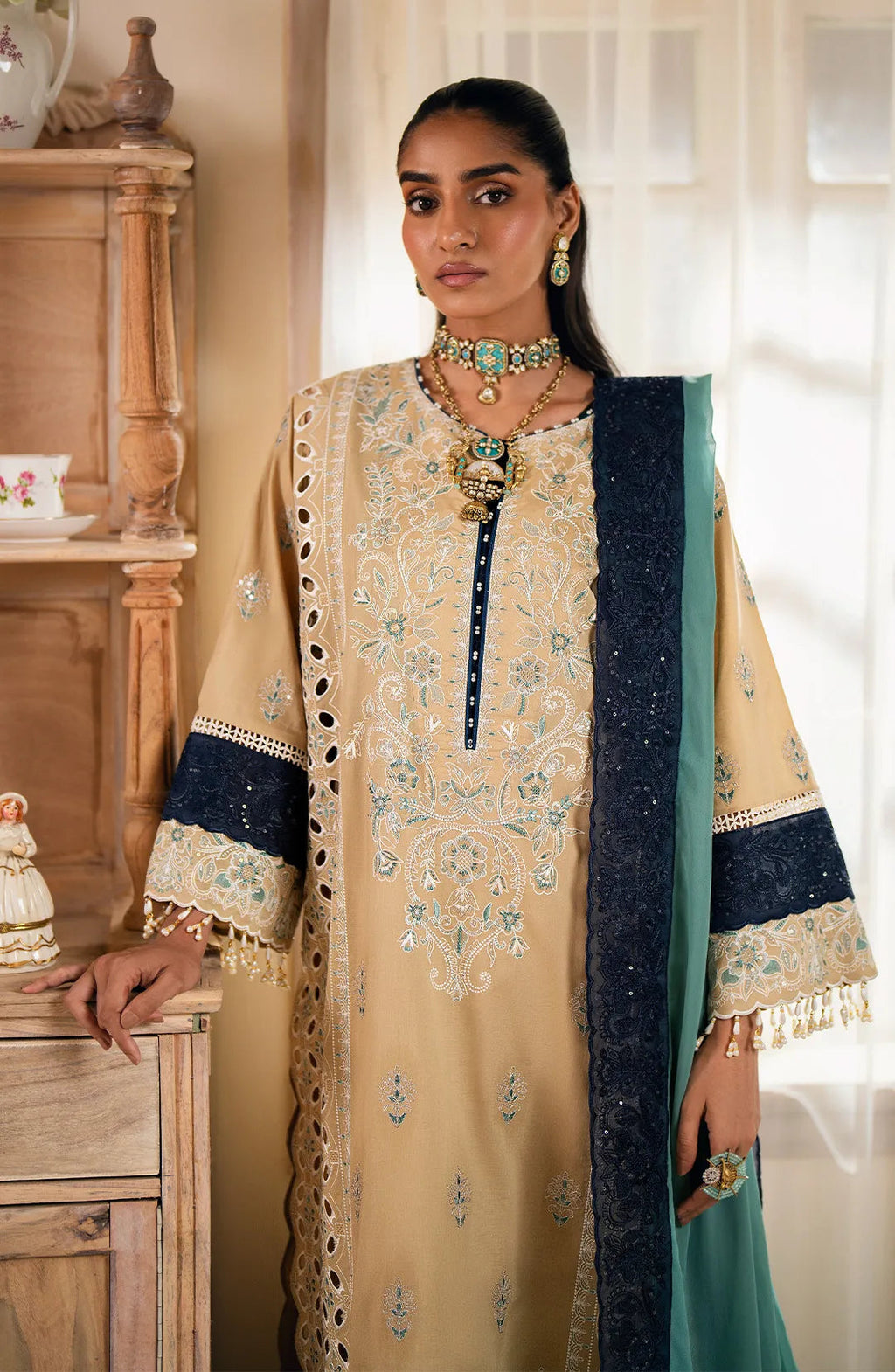 Maryum  N Maria | Eid ul Azha Luxury Lawn | AUSET - MS24-623