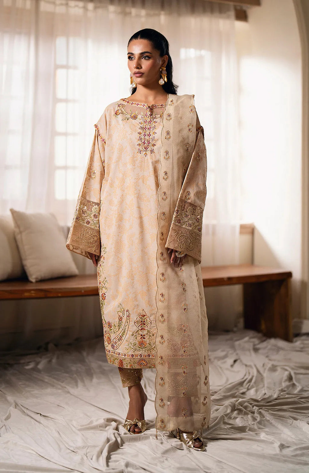 Maryum  N Maria | Eid ul Azha Luxury Lawn | ESHE - MS24-624