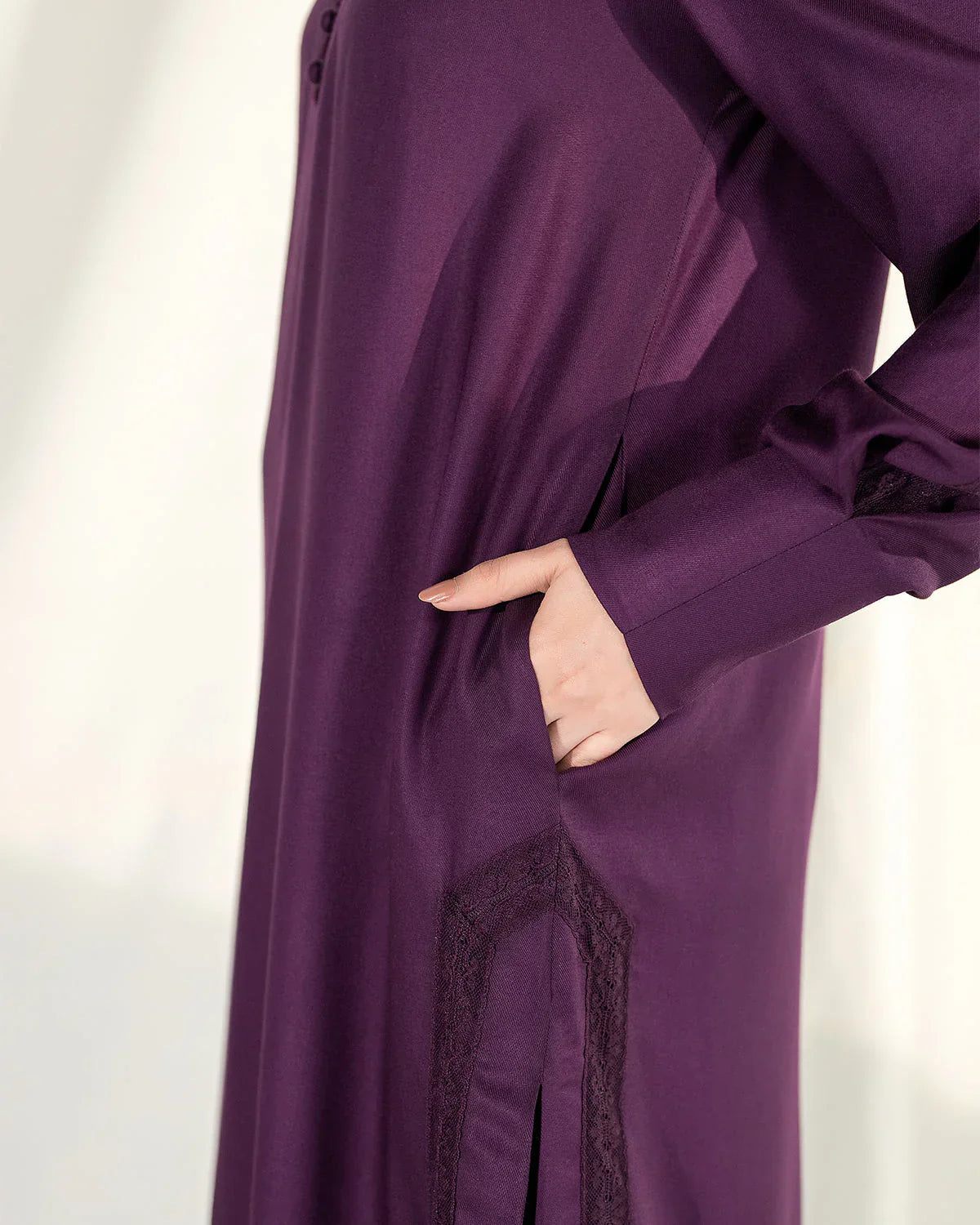 Zevk | Winter Flavour Kaftan | PLUM