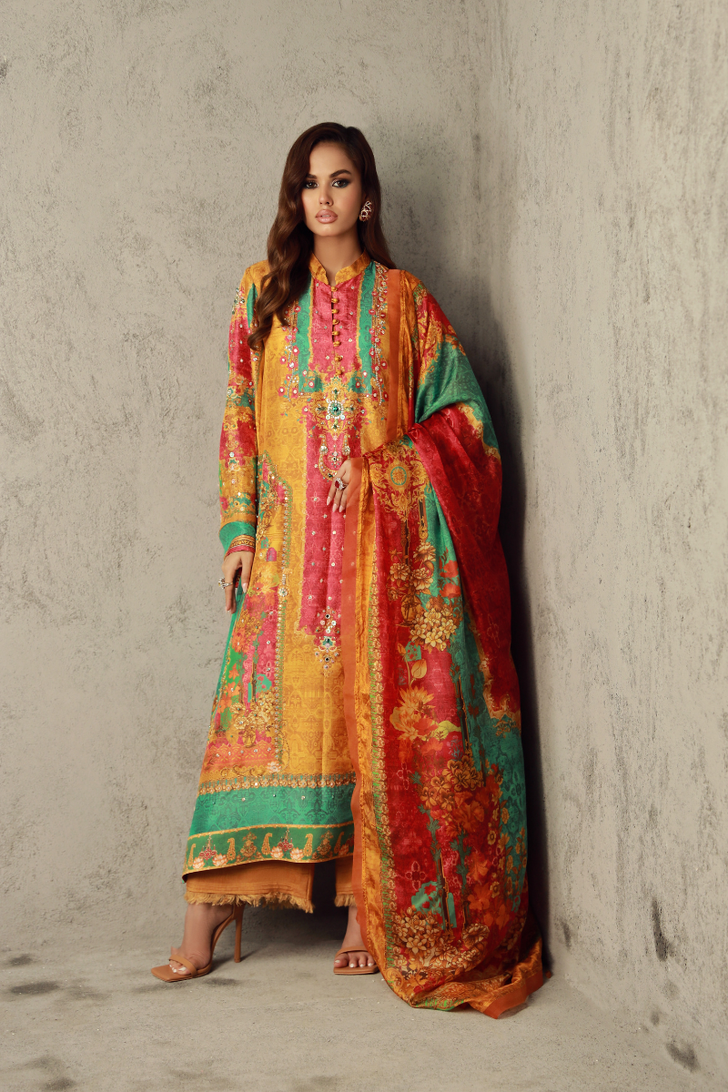 Wardha Saleem | Luxury Pret Traditional Wear | ARWA - Riwayat-e-Khas
