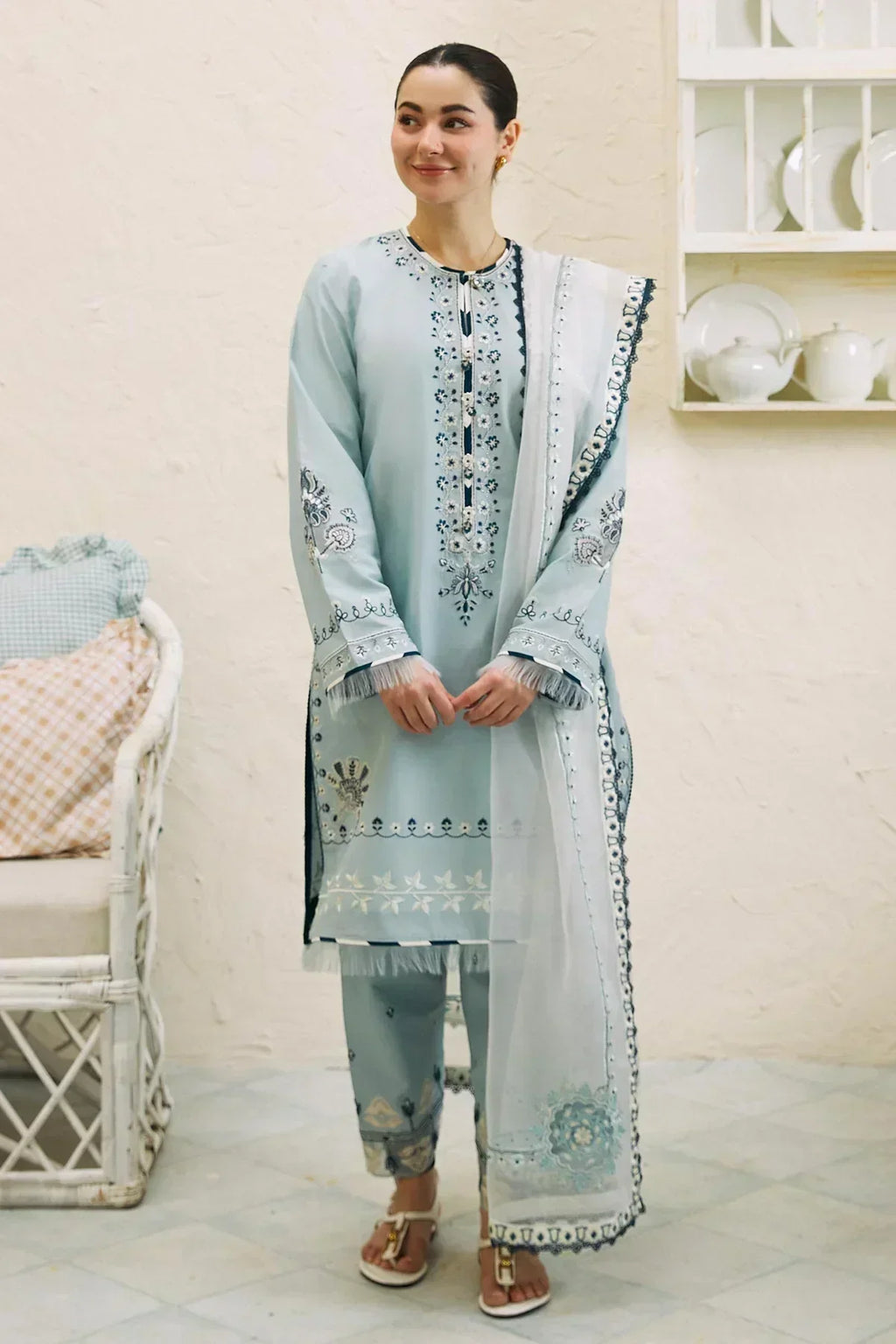 Zara Shahjahan | Coco Lawn 24 | ARZOO-1A - House Of Anaya