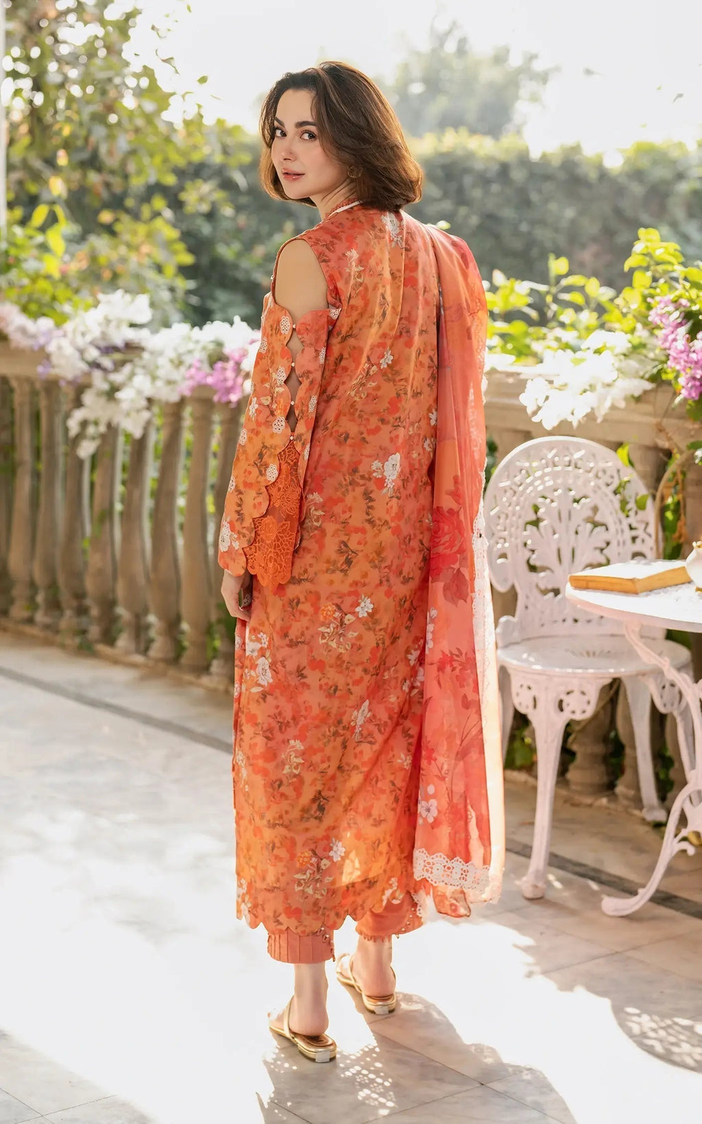 Asifa and Nabeel | Gulkari Summer 25 | Citrus Glow (GKL-08) - Riwayat-e-Khas
