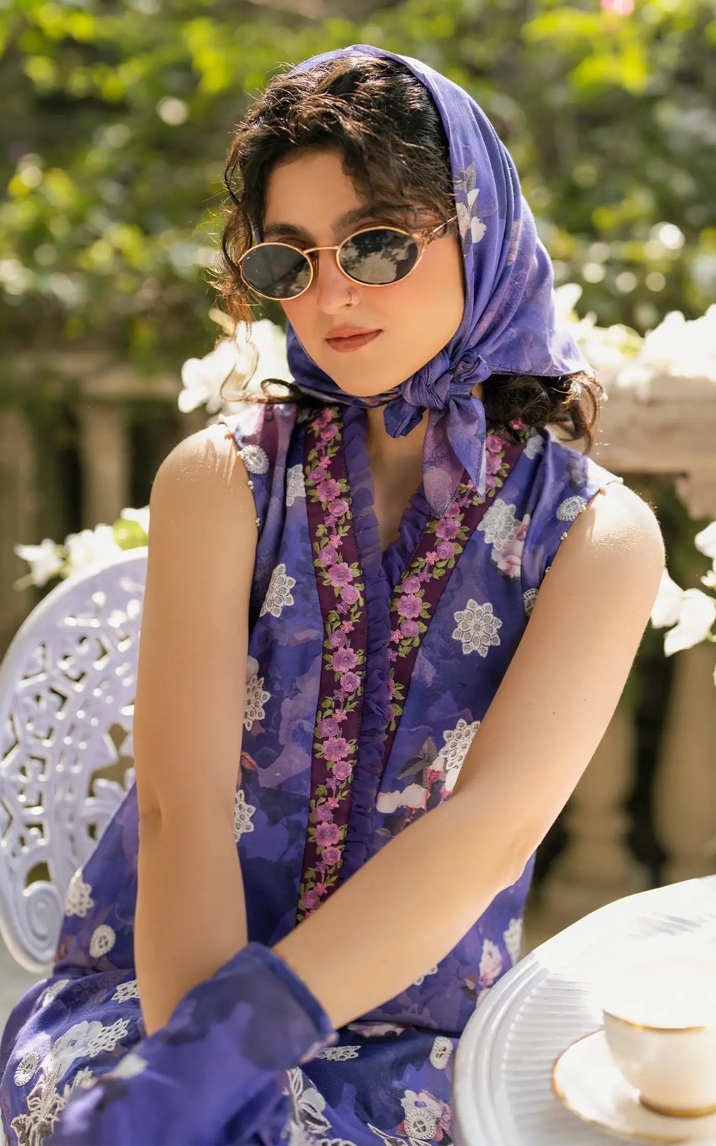 Asifa and Nabeel | Gulkari Summer 25 | Ophelia (GKL-11) - Riwayat-e-Khas