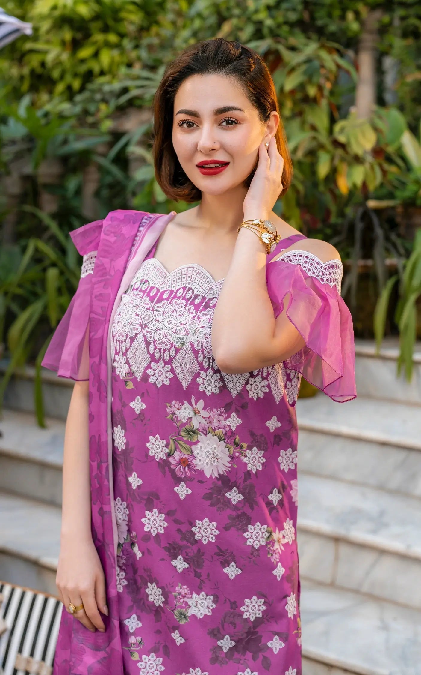 Asifa and Nabeel | Gulkari Summer 25 | Aura (GKL-12) - Riwayat-e-Khas