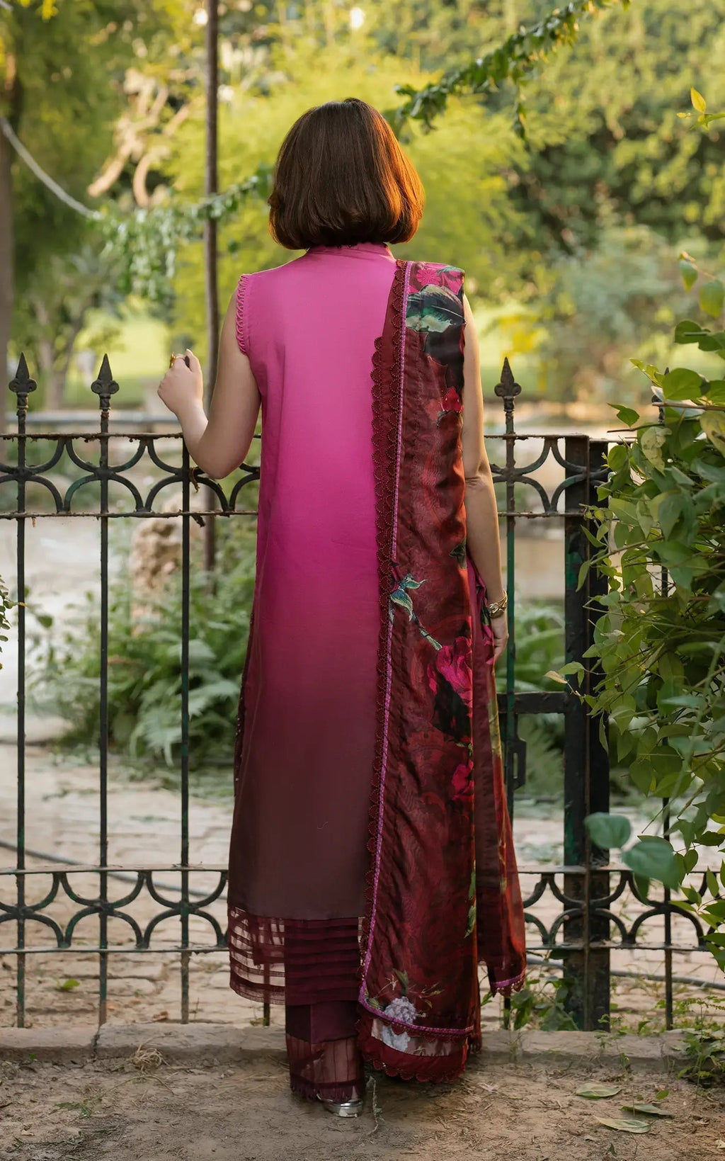 Asifa and Nabeel | Gulkari Summer 25 | Sunkissed Garden (GKL-13) - Riwayat-e-Khas