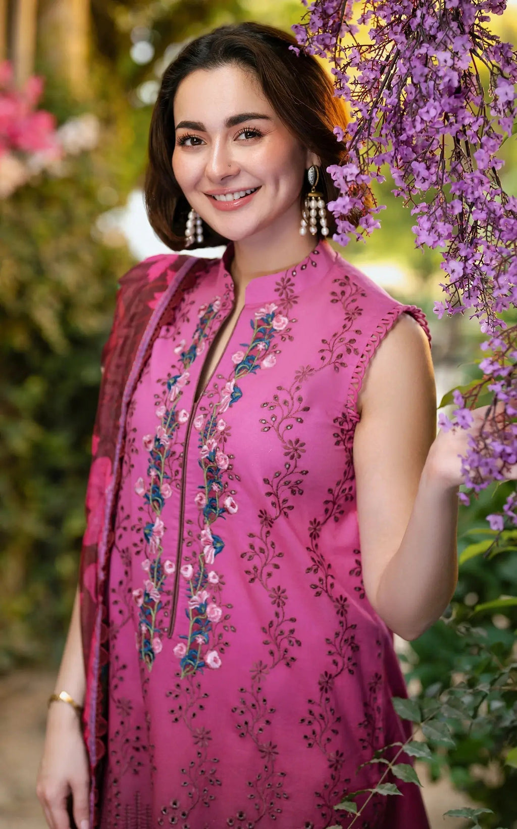 Asifa and Nabeel | Gulkari Summer 25 | Sunkissed Garden (GKL-13) - Riwayat-e-Khas