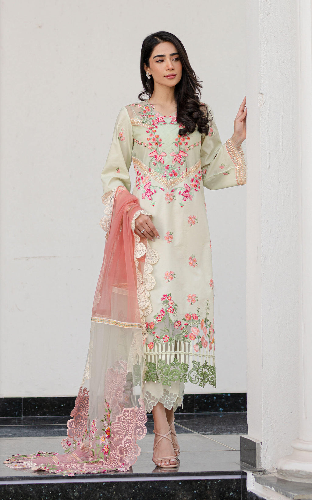 Asifa and Nabeel | Rosemary Ruffles 24 | Serene - House Of Anaya