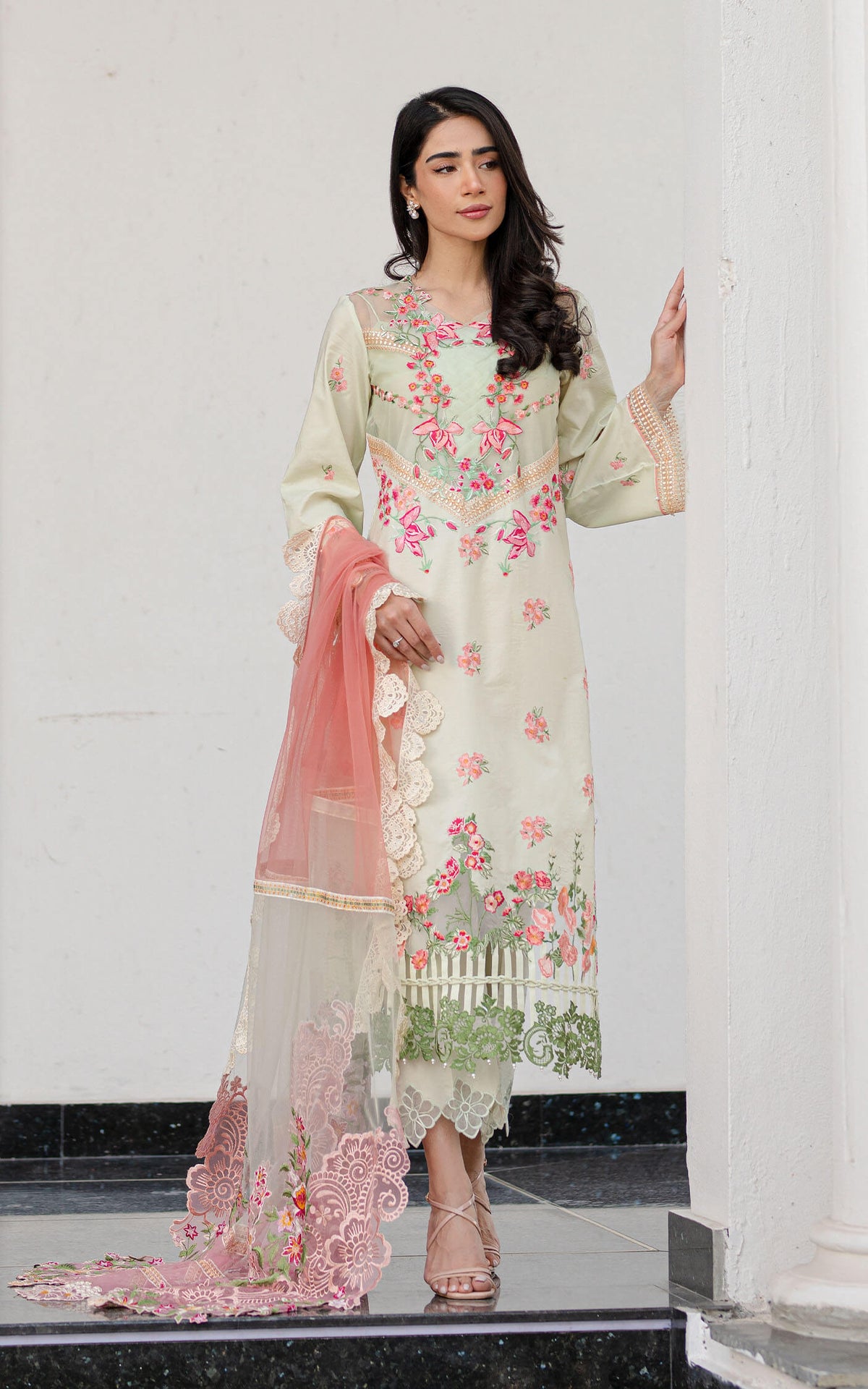 Asifa and Nabeel | Rosemary Ruffles 24 | Serene - House Of Anaya