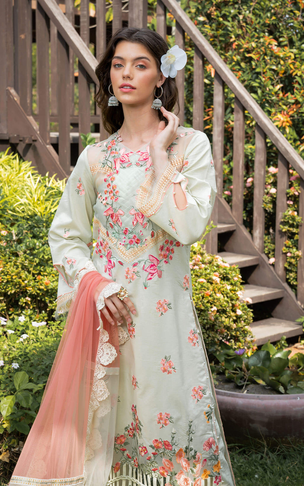 Asifa and Nabeel | Rosemary Ruffles 24 | Serene - House Of Anaya