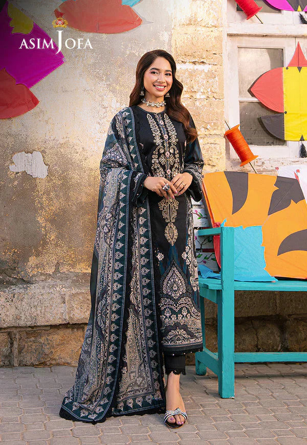 Asim Jofa | Aira Summer Prints | AJAR 10 - House Of Anaya