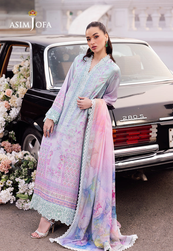 Asim Jofa | Charmuse Silk | AJRS-07 - House Of Anaya