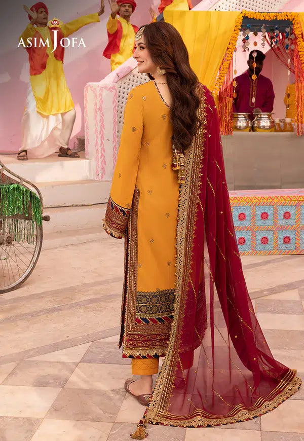 Asim Jofa | Dastaan Collection 24 | AJDA-25 - House Of Anaya