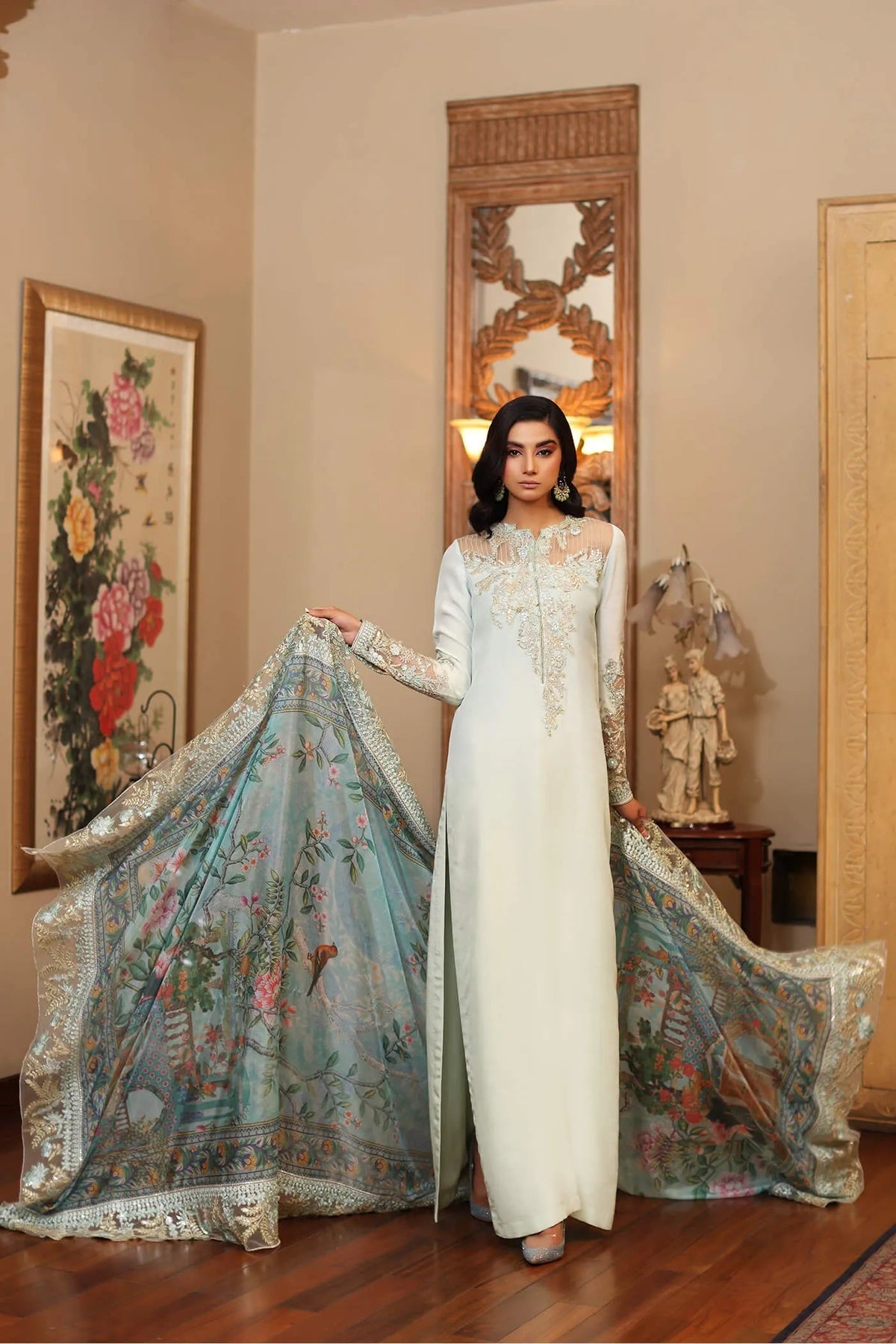 Musferah Saad | Enchante Formals | Azure - Riwayat e Khas