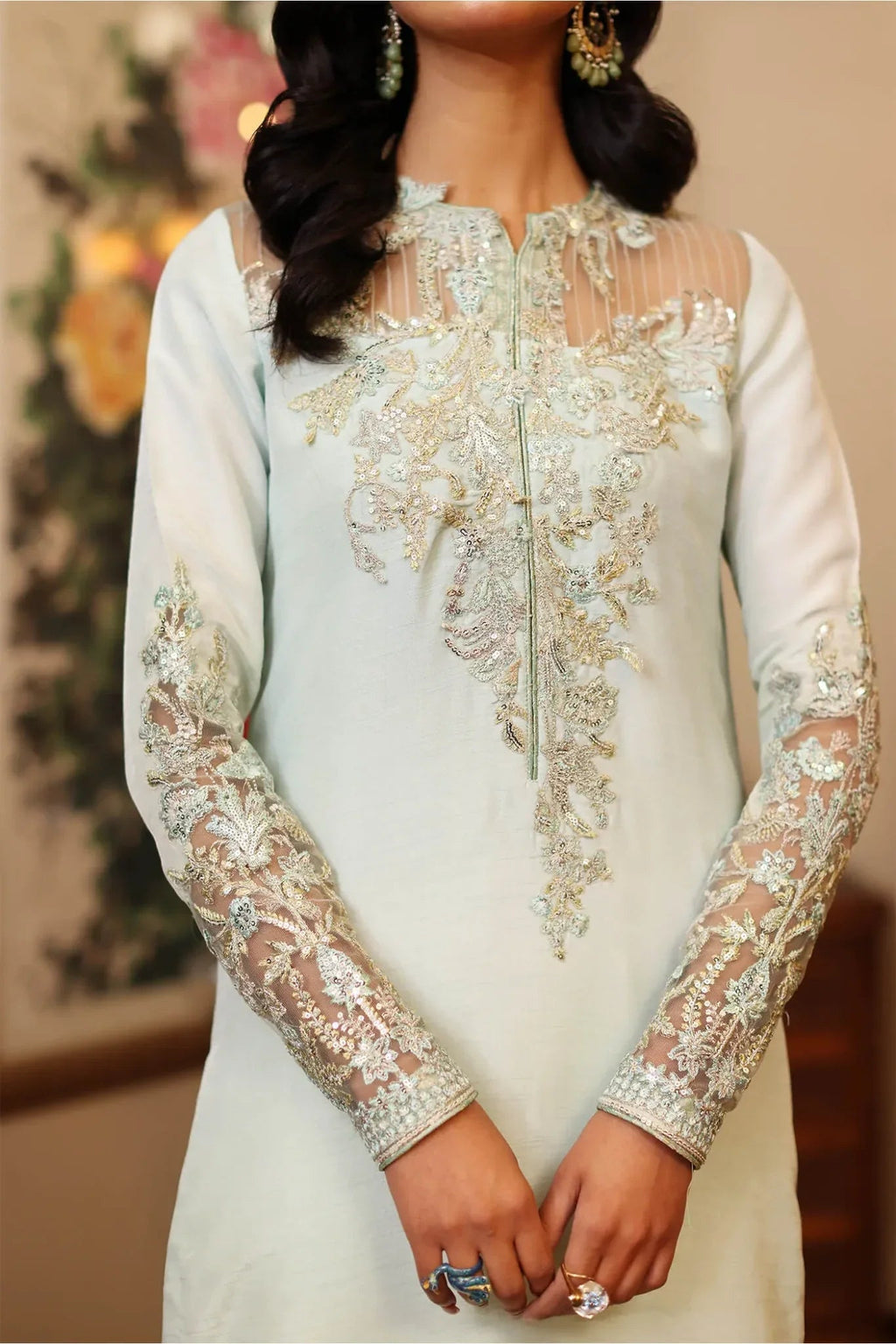 Musferah Saad | Enchante Formals | Azure - Riwayat e Khas