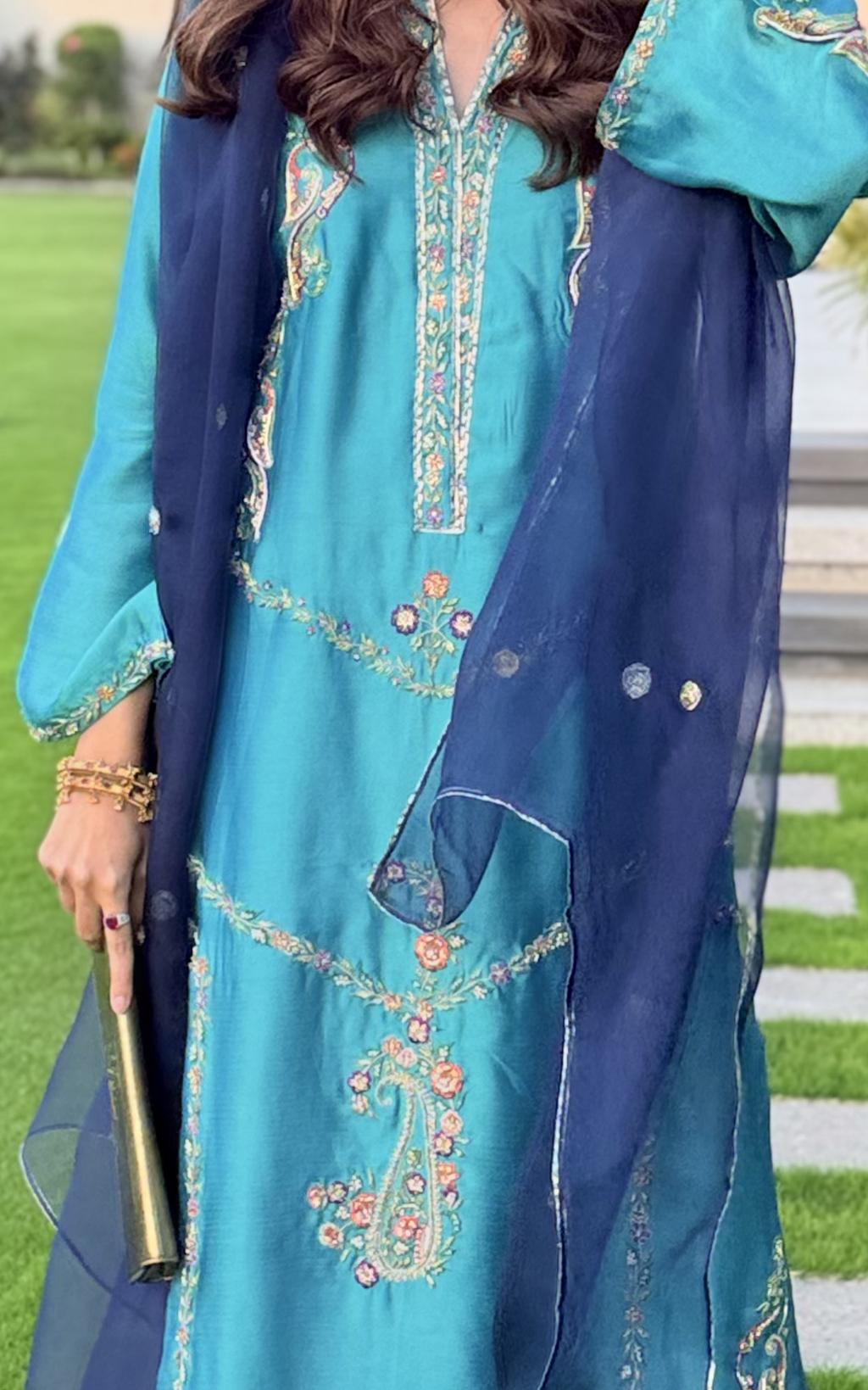 Asifa and Nabeel | Silk Edit 26 | Azure Radiance